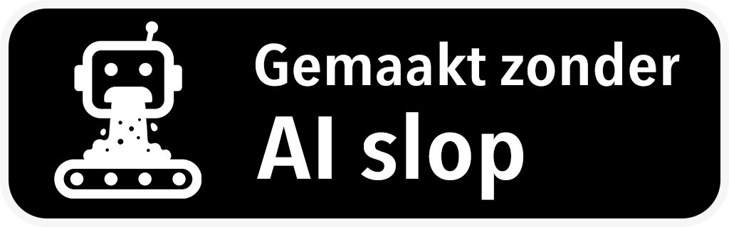If you make your content proudly without AI slop